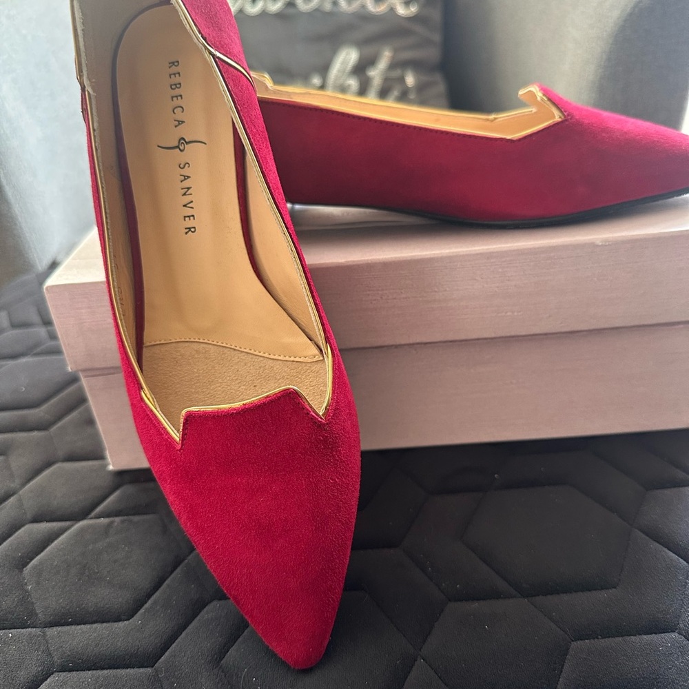 Rebeca Sanver Red Flats